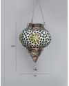 Metal & Glass Tea Light Holder Metal & Glass Tea Light Holder